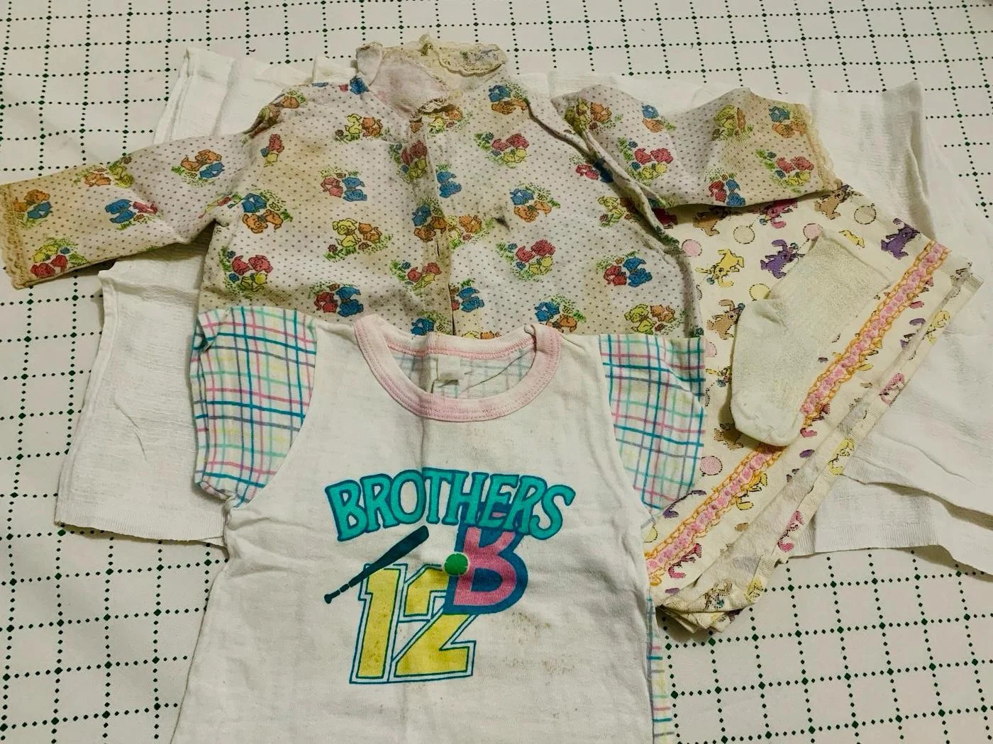 Roupa que Lausanne vestia ao chegar