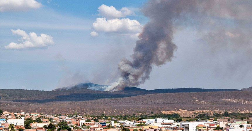 SOS Chapada Diamantina: imagens do incêndio