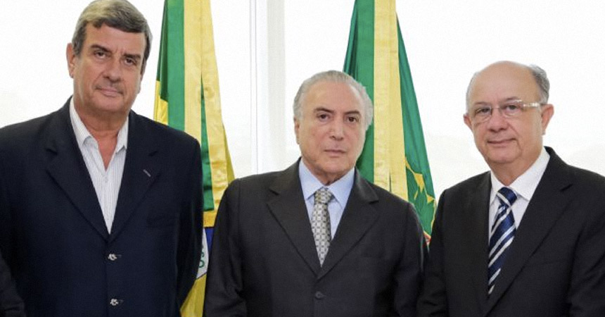 Qual foi o tema do encontro entre José Ronaldo e Michel Temer em Brasília