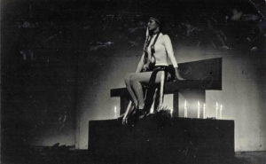 Ângela em apresentação em 1976. Foto: Acervo Earte