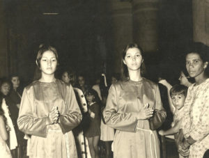Ângela Oliveira, em 1968. Foto: Acervo Earte
