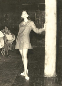 Ângela Oliveira, em 1969. Foto: Acervo Earte