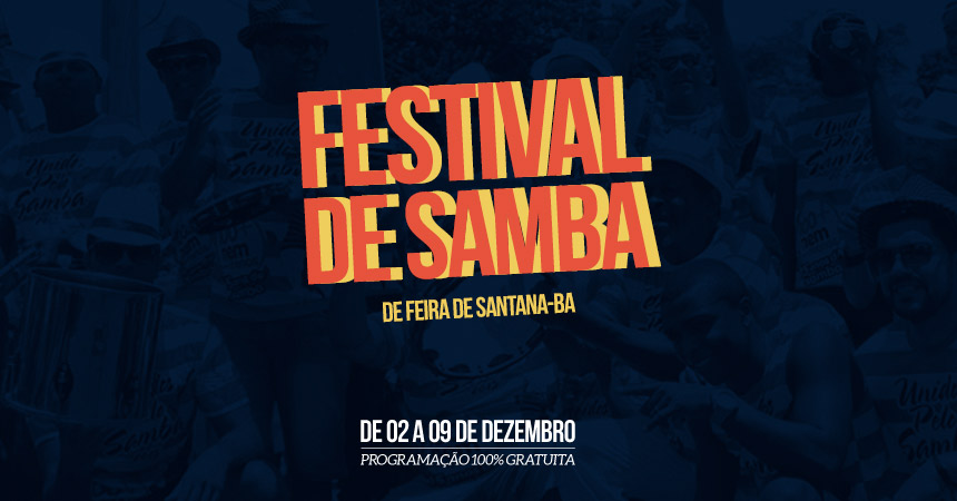 Feira de Santana terá seu primeiro Festival de Samba