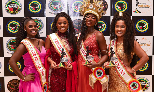 Moradora de comunidade quilombola é eleita a Miss Afro Feira de Santana 2026