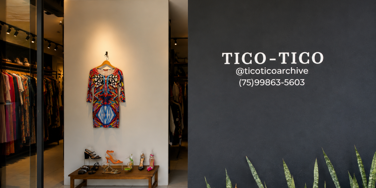 O brechó feirense que transforma roupas em histórias e a moda em um ato de consciência