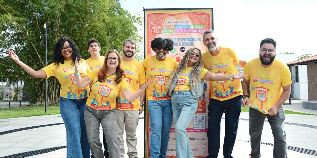 Fenatifs 2026 é lançado em Feira de Santana e celebra 18 anos dedicados ao teatro para a infância