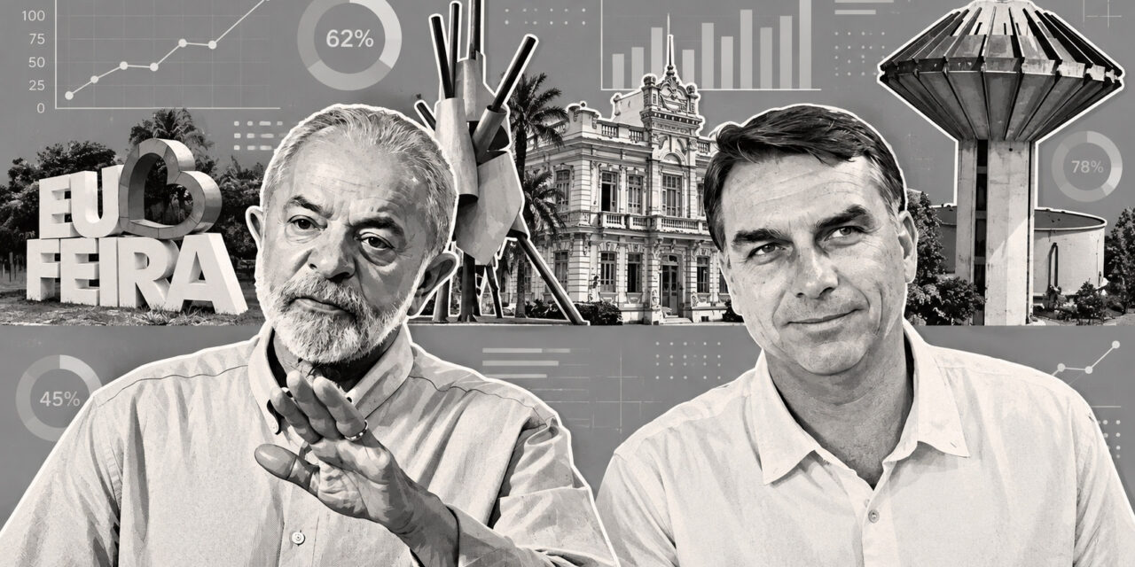 Lula e Flávio: o raio-x da eleição presidencial em Feira