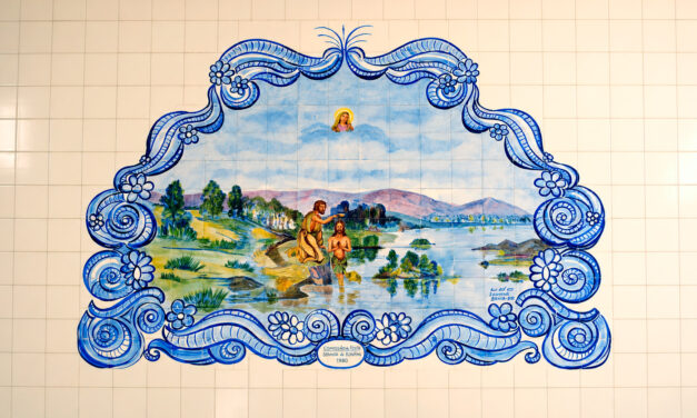 O painel de Udo Knoff em Bonfim de Feira